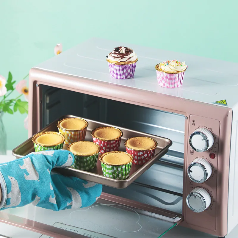 50PCS Thickened Muffin Cupcake Liner Gold Cake Wrappers Baking Cup Tray Case Cake Paper Cups Pastry Tools Party Supplies
50PCS Thickened Muffin Cupcake Liner Gold Cake Wrappers Baking Cup Tray Case Cake Paper Cups Pastry Tools Party Supplies