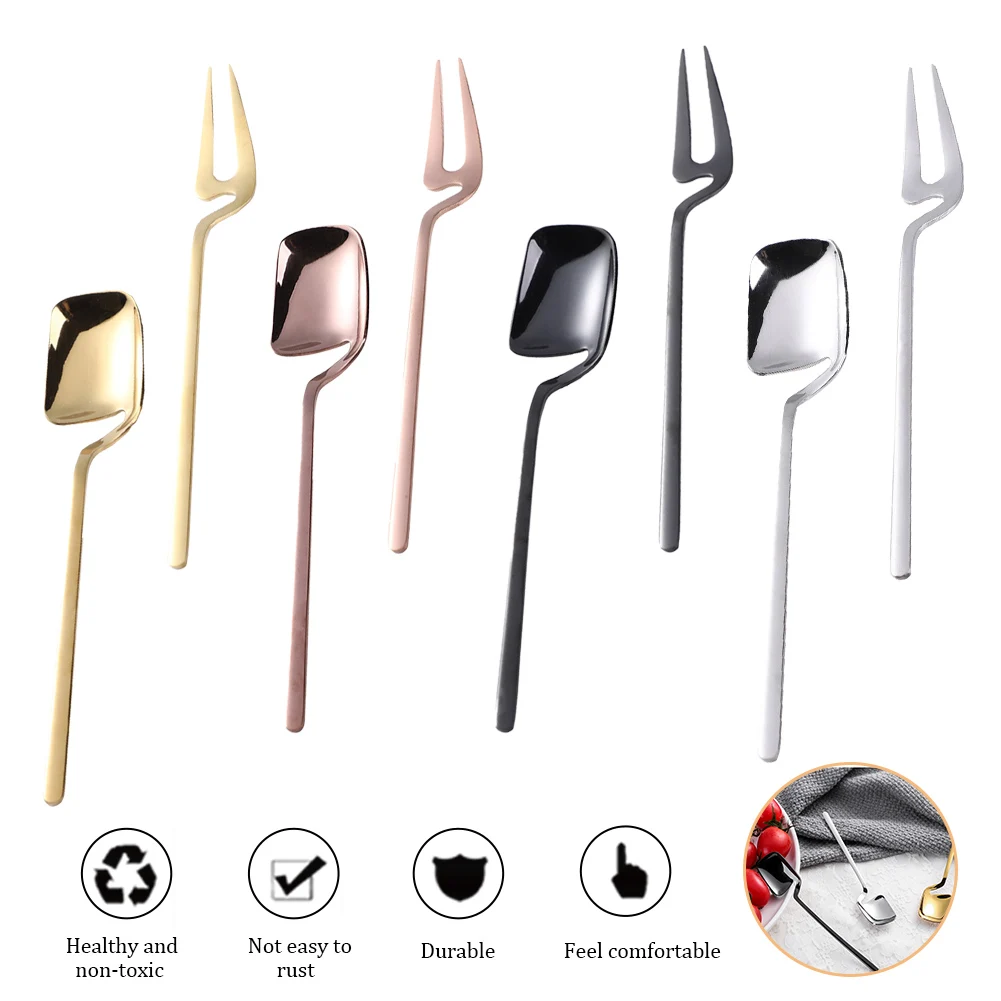1pc Vintage Spoons Fork Mini Royal Style Stainless Steel Coffee Snacks Fruit Prikkers Dessert Fork Kitchen Tool Teaspoon
1pc Vintage Spoons Fork Mini Royal Style Stainless Steel Coffee Snacks Fruit Prikkers Dessert Fork Kitchen Tool Teaspoon