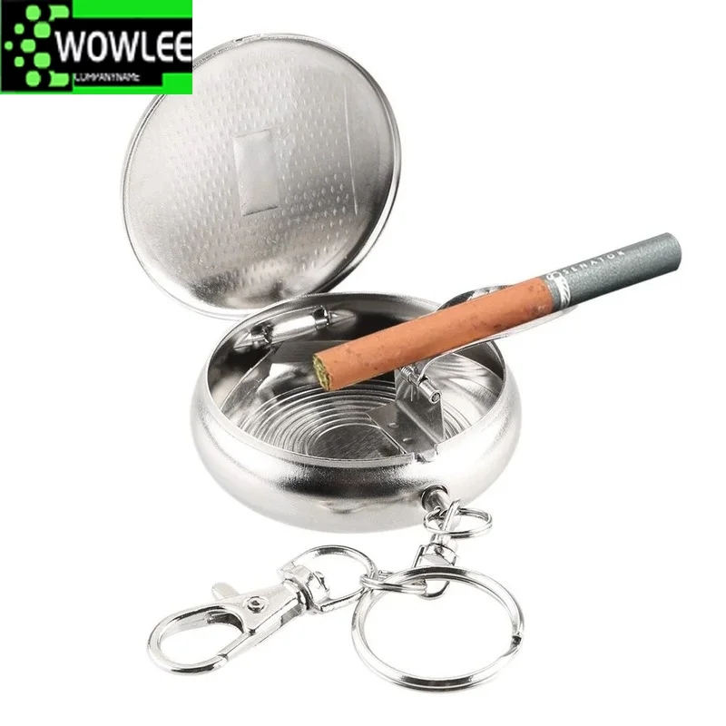 New Mini Stainless Steel Pocket Ashtray Vehicle Cigarette Ashtray Portable Ashtray with Key Chain Cigar Ashtray Smoking Tray 
New Mini Stainless Steel Pocket Ashtray Vehicle Cigarette Ashtray Portable Ashtray with Key Chain Cigar Ashtray Smoking Tray