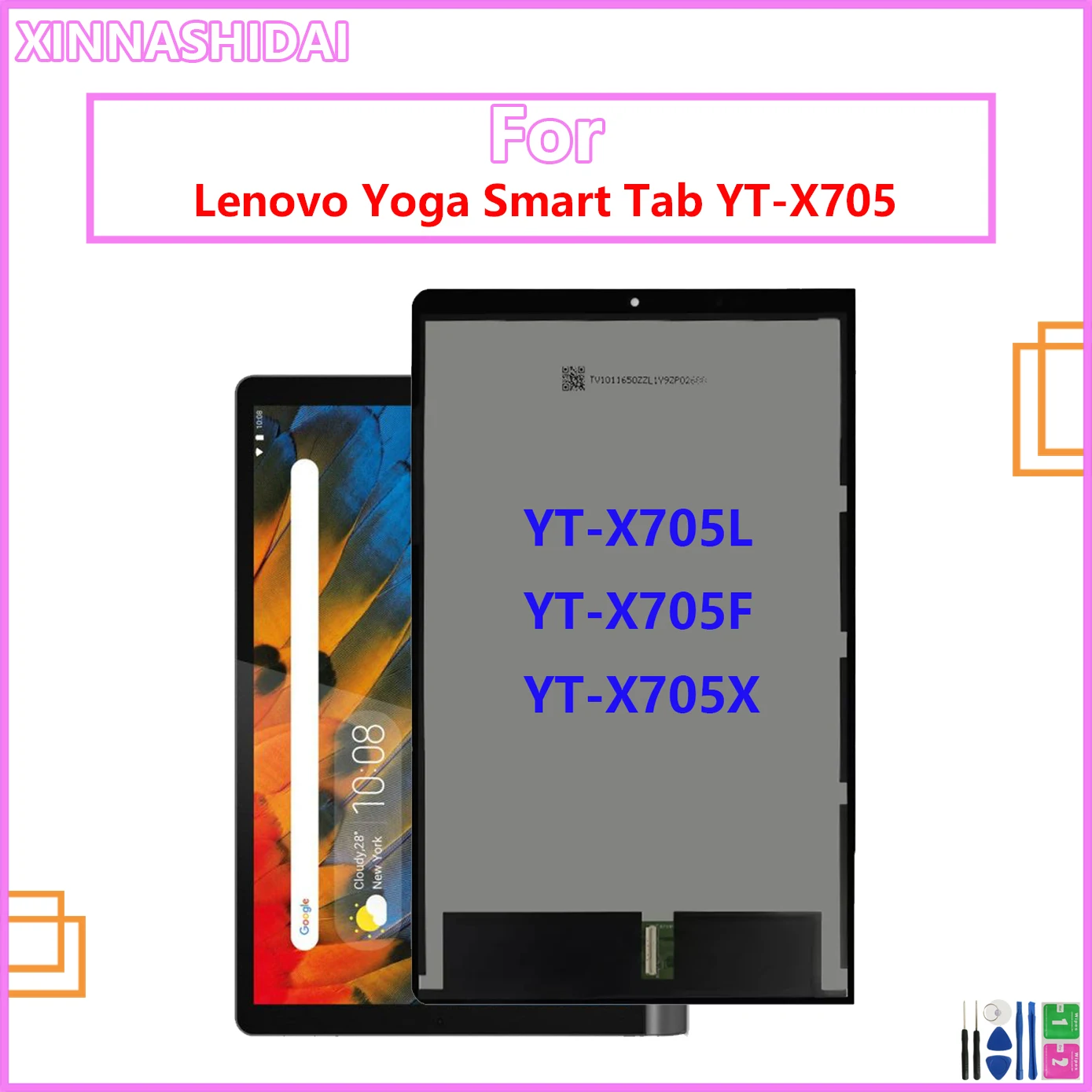 ЖК-дисплей для Lenovo Yoga Smart Tab YT-X705F X705 для Lenovo Tab YT-X705L экран с цифровым преобразователем
ЖК-дисплей для Lenovo Yoga Smart Tab YT-X705F X705 для Lenovo Tab YT-X705L экран с цифровым преобразователем