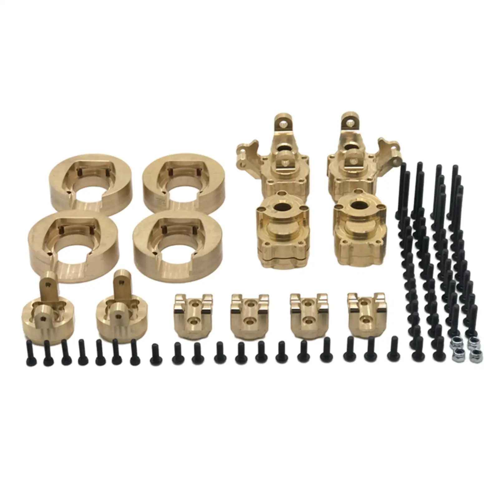 Copper RC Upgrade Kit Steering Cup Pull Rod Base Seat C Hub Counterweight for Yk4102 1/10 Car Crawler Trucks Vehicles
Copper RC Upgrade Kit Steering Cup Pull Rod Base Seat C Hub Counterweight for Yk4102 1/10 Car Crawler Trucks Vehicles