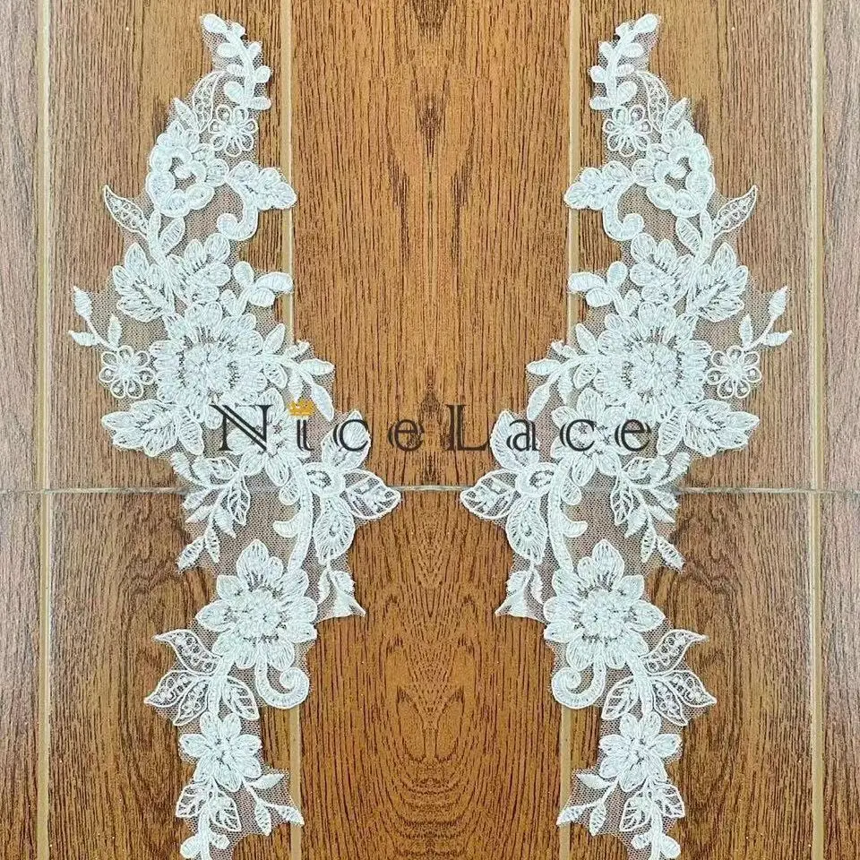 2022 Good Quality Beaded And Sequins Embroidery Lace Motifs Soft Mesh Flowers Fabrics For Bride Wedding Gown Woman Garments
2022 Good Quality Beaded And Sequins Embroidery Lace Motifs Soft Mesh Flowers Fabrics For Bride Wedding Gown Woman Garments