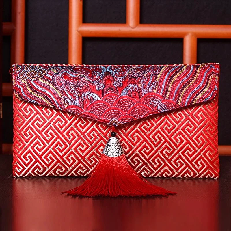 Ten Thousand Yuan Red Packet Creative Wedding Embroidery Personalized Gift Gold Cloth Bag Birthday
Ten Thousand Yuan Red Packet Creative Wedding Embroidery Personalized Gift Gold Cloth Bag Birthday