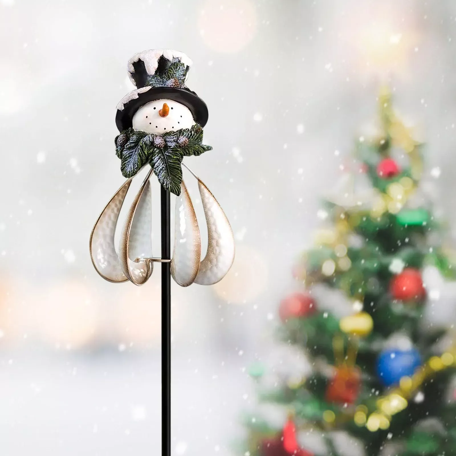 Christmas Garden Rotating Windmill Wind Spinner Christmas Snowman Wind Chime Garden Decoration Outdoor Stakes jardim navidad
Christmas Garden Rotating Windmill Wind Spinner Christmas Snowman Wind Chime Garden Decoration Outdoor Stakes jardim navidad