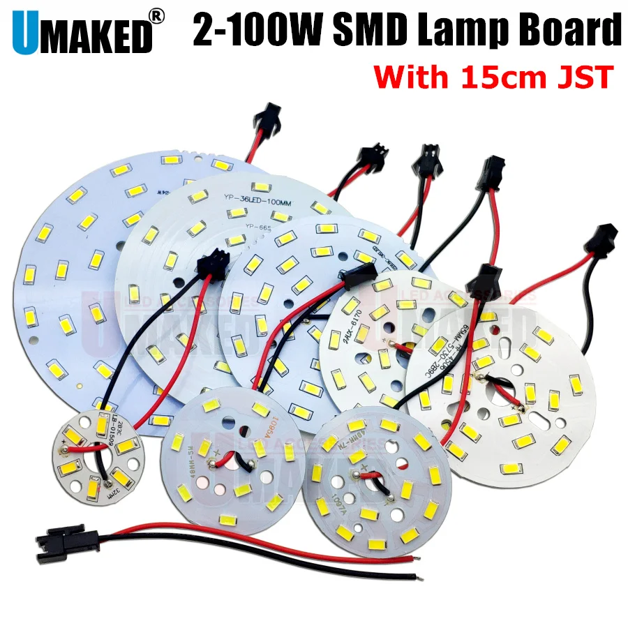 3W 5W 7W 9W 12W 15W 18W 20W 24W SMD5730 Brightness SMD Light Board Led Lamp Panel weld connector For Ceiling bulb downlight DIY
3W 5W 7W 9W 12W 15W 18W 20W 24W SMD5730 Brightness SMD Light Board Led Lamp Panel weld connector For Ceiling bulb downlight DIY