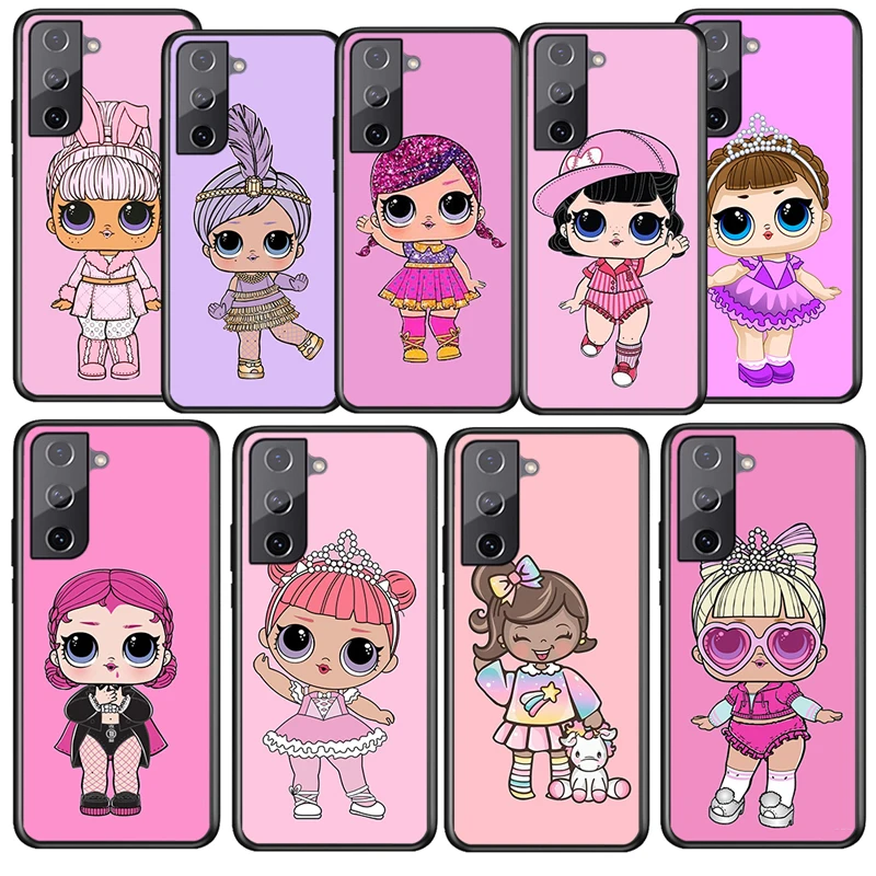 Cool LOL Suprise Girl For Samsung Galaxy S22 S21 S20 Ultra Plus Pro S10 S9 S8 S7 4G 5G Soft Black Phone Case Funda Coque Cover
Cool LOL Suprise Girl For Samsung Galaxy S22 S21 S20 Ultra Plus Pro S10 S9 S8 S7 4G 5G Soft Black Phone Case Funda Coque Cover