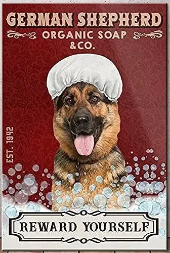 Овчарская собака, металлический плакат, органическое мыло, вознаграждение себе, жестяные знаки
Овчарская собака, металлический плакат, органическое мыло, вознаграждение себе, жестяные знаки