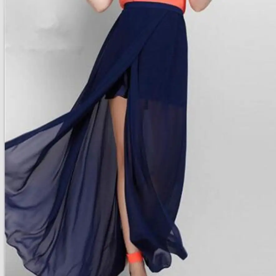 2022 Women Black Split Maxi Skirts Sexy Summer Style Womens Fitness Casual Long Skirt Elastic Waist Solid Skirt
2022 Women Black Split Maxi Skirts Sexy Summer Style Womens Fitness Casual Long Skirt Elastic Waist Solid Skirt