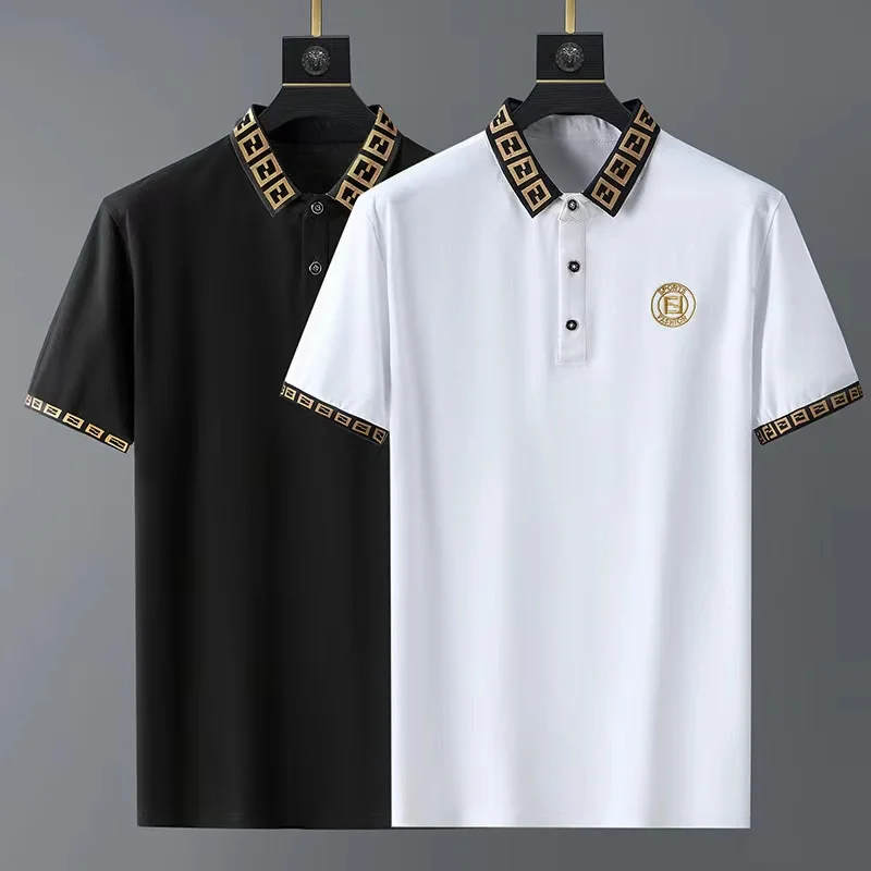 2023 New Summer Men's Casual Loose Plus Half Sleeve T-shirt Business Lapel POLO Shirt Short Sleeve
2023 New Summer Men's Casual Loose Plus Half Sleeve T-shirt Business Lapel POLO Shirt Short Sleeve