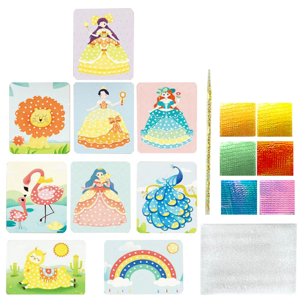 Handmade Poke Drawing Tools Puzzle DIY Needlework Children Stitchwork Decor Kids Toys
Handmade Poke Drawing Tools Puzzle DIY Needlework Children Stitchwork Decor Kids Toys