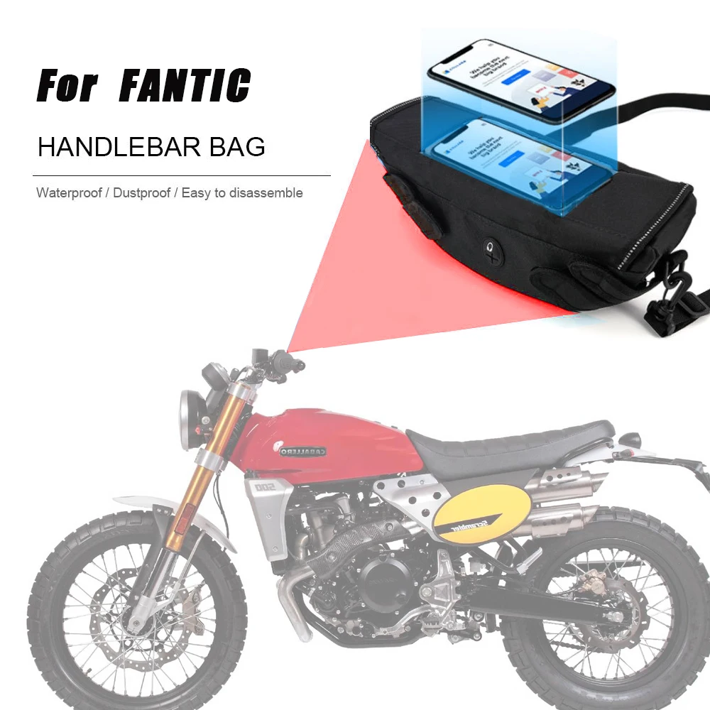 Для FANTIC CABALLERO FLAT TRACK 125 250 500 RALLY/SCRAMBLER новая водонепроницаемая сумка для навигации