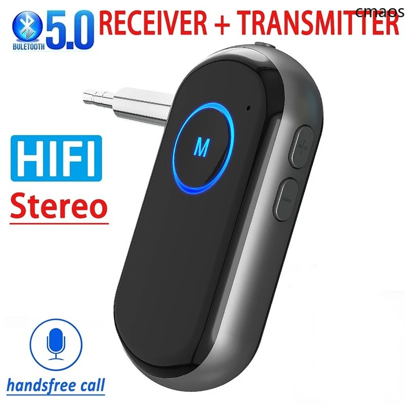 CMAOS Bluetooth Receiver 5.0 aptX LL 3.5mm AUX Jack Audio Wireless Adapter for Car PC Headphones Mic 3.5 Bluetooth 5.0 Receptor
CMAOS Bluetooth Receiver 5.0 aptX LL 3.5mm AUX Jack Audio Wireless Adapter for Car PC Headphones Mic 3.5 Bluetooth 5.0 Receptor