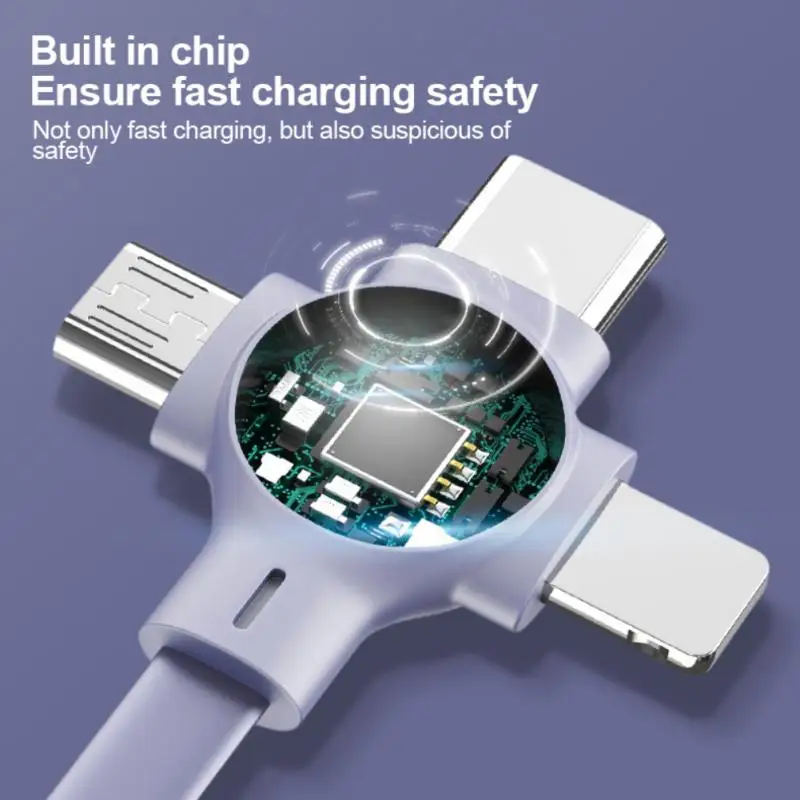 Telescopic Portable Charger Data Cable Type C Charging Cord For Iphone 14 13 3in1 Mobile Phone Charging Cable Phone Accessories
Telescopic Portable Charger Data Cable Type C Charging Cord For Iphone 14 13 3in1 Mobile Phone Charging Cable Phone Accessories