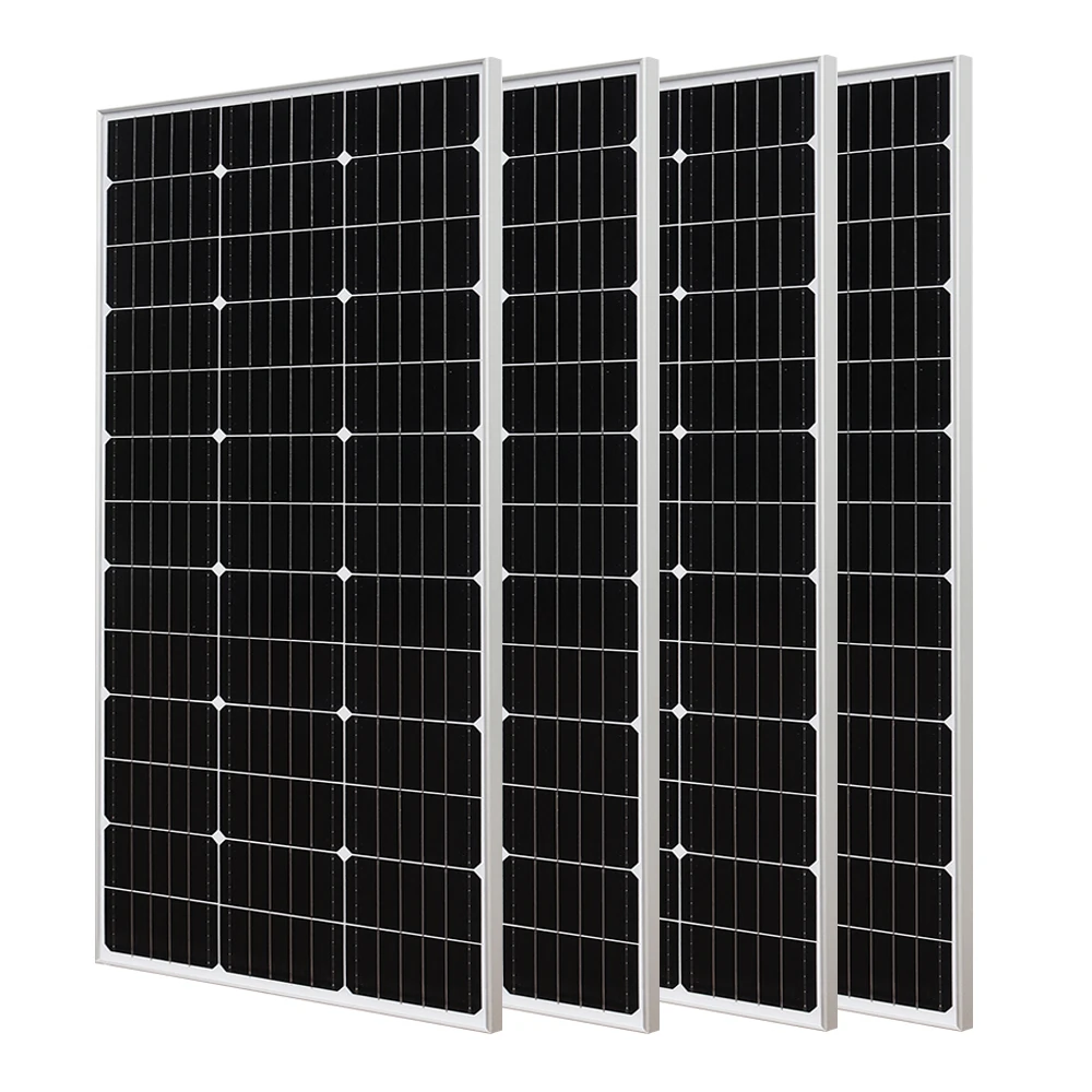 4pcs 150W (600W) Rigid Glass Solar Panel Photovoltaic System Balcony Power Generation PV Mono Home RVs Car Roof Street Lamp
4pcs 150W (600W) Rigid Glass Solar Panel Photovoltaic System Balcony Power Generation PV Mono Home RVs Car Roof Street Lamp