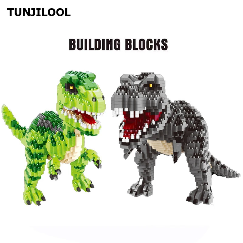 Jurassic Tyrannosaurus Rex Dinosaur World Model Building Blocks City Dino Assembly Educational Bricks Toys For Children 6 Age+
Jurassic Tyrannosaurus Rex Dinosaur World Model Building Blocks City Dino Assembly Educational Bricks Toys For Children 6 Age+