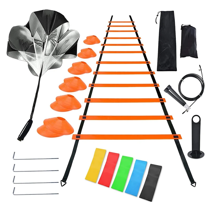 Hot Sports Speed Agility Training Set Improve Speed Strength And Coordination For Training Soccer And Basketball Athletes
Hot Sports Speed Agility Training Set Improve Speed Strength And Coordination For Training Soccer And Basketball Athletes
