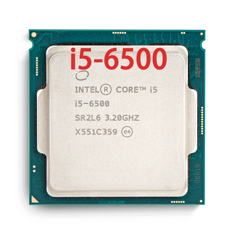 Intel Core i5-6500 i5 6500 3.2 GHz Quad-Core Quad-Thread 65W 6M CPU Processor LGA 1151 
Intel Core i5-6500 i5 6500 3.2 GHz Quad-Core Quad-Thread 65W 6M CPU Processor LGA 1151