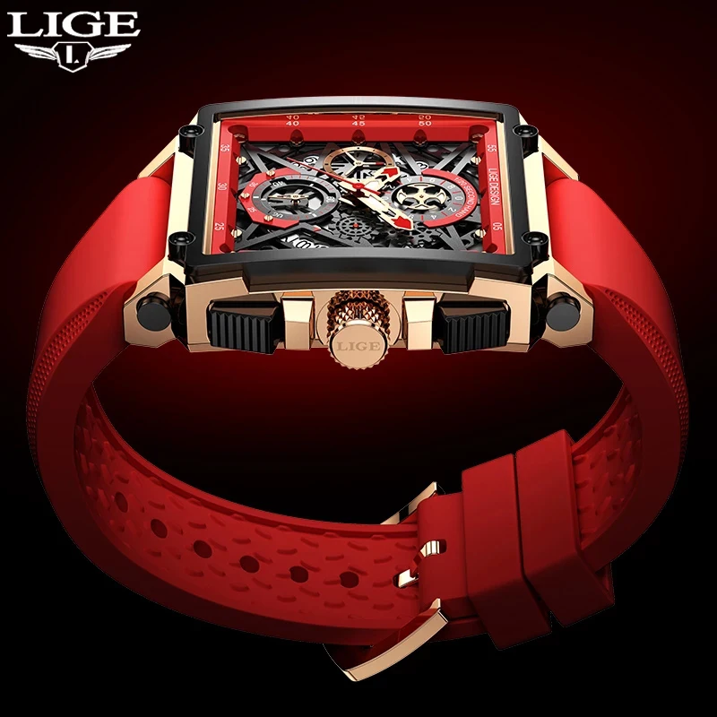 2022 LIGE Top Brand Luxury Mens Watches Square Digital Sports Quartz Wrist Watch for Men Waterproof Stopwatch Relogio Masculino
2022 LIGE Top Brand Luxury Mens Watches Square Digital Sports Quartz Wrist Watch for Men Waterproof Stopwatch Relogio Masculino