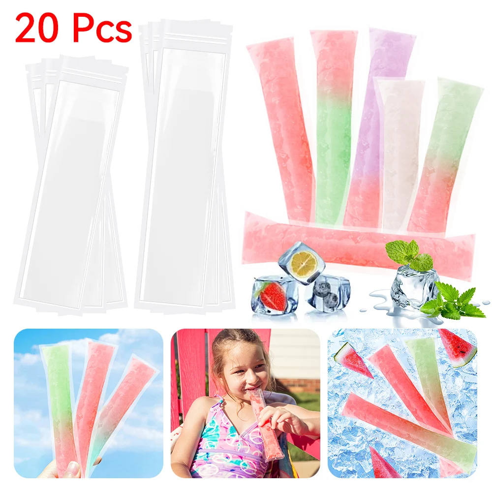 20pcs Disposable Ice Maker Clear Ice Cream Bag Plastic Popsicle Bag Portable Outdoor Popsicles Bag Disposable Ice Making Bags
20pcs Disposable Ice Maker Clear Ice Cream Bag Plastic Popsicle Bag Portable Outdoor Popsicles Bag Disposable Ice Making Bags