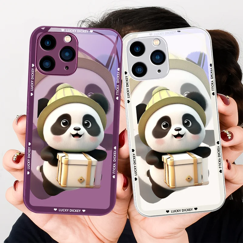 Purple Tempered Glass Phone Case for Iphone 14 13 12 11 Pro Max X XS XR 7 8 Plus 2020 2022 SE Cute Panda with Gift Box
Purple Tempered Glass Phone Case for Iphone 14 13 12 11 Pro Max X XS XR 7 8 Plus 2020 2022 SE Cute Panda with Gift Box