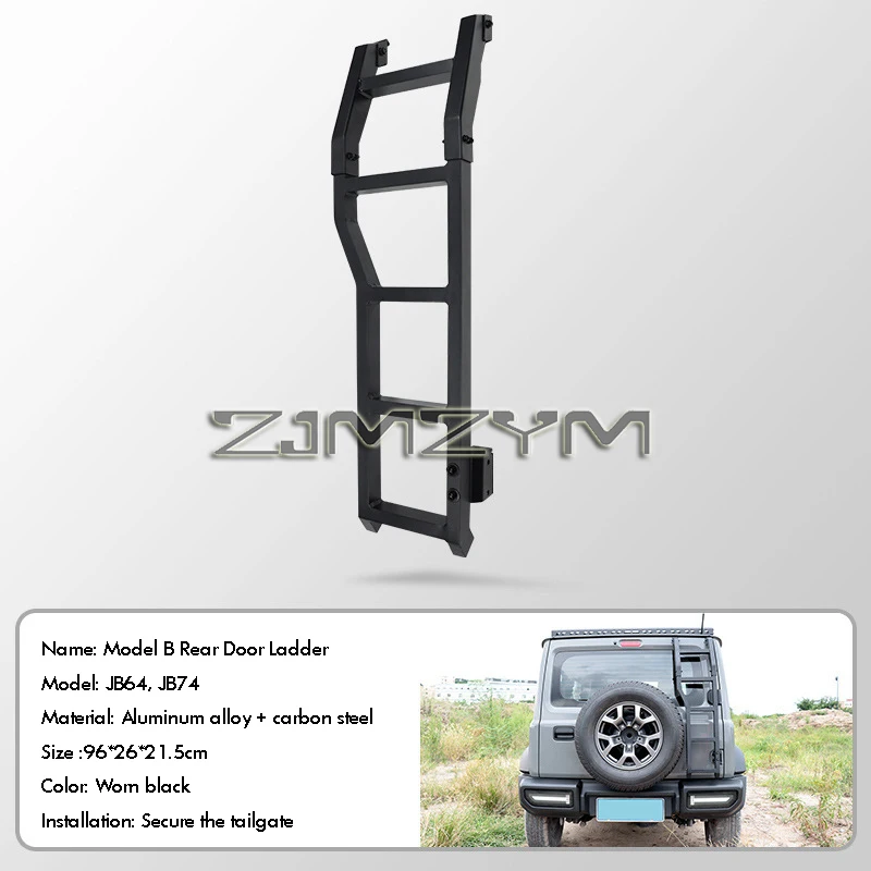 Алюминиевая лестница для восхождения на заднюю дверь для SUZUKI Jimny JB64 JB74, багажник для восхождения на заднюю дверь, лестница для бездорожья 4x4, автомобильные аксессуары
Алюминиевая лестница для восхождения на заднюю дверь для SUZUKI Jimny JB64 JB74, багажник для восхождения на заднюю дверь, лестница для бездорожья 4x4, автомобильные аксессуары