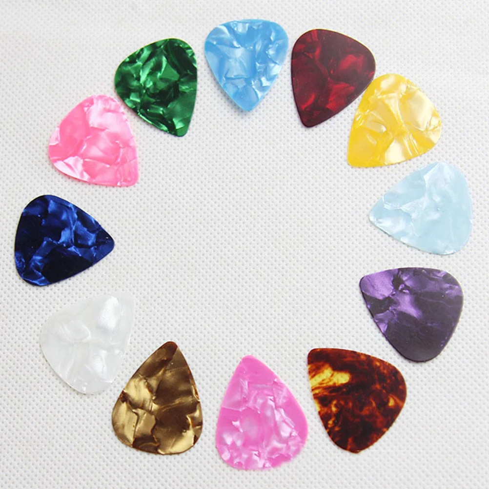 20PCS Delicate Useful Portable Guitar Plectrum Pick Guitar Picks Thin Celluloid Guitar Picks for Ukulele Guitar
20PCS Delicate Useful Portable Guitar Plectrum Pick Guitar Picks Thin Celluloid Guitar Picks for Ukulele Guitar
