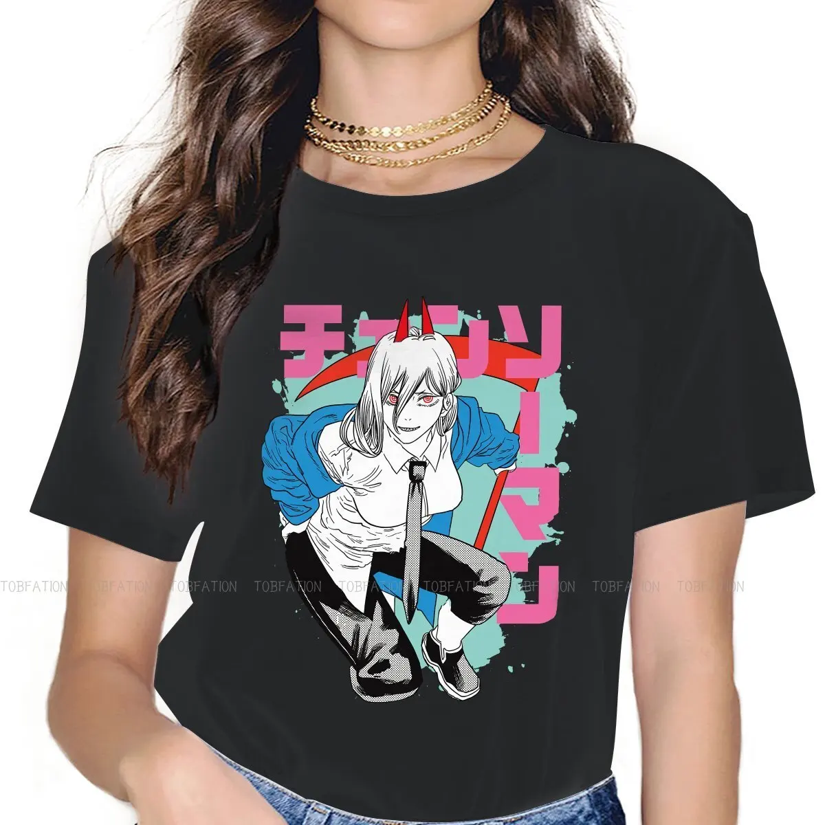 Chainsaw Man Girls T Shirt Beautiful Female Tops Harajuku Funny Tees Ladies 4XL Oversized Tshirt
Chainsaw Man Girls T Shirt Beautiful Female Tops Harajuku Funny Tees Ladies 4XL Oversized Tshirt