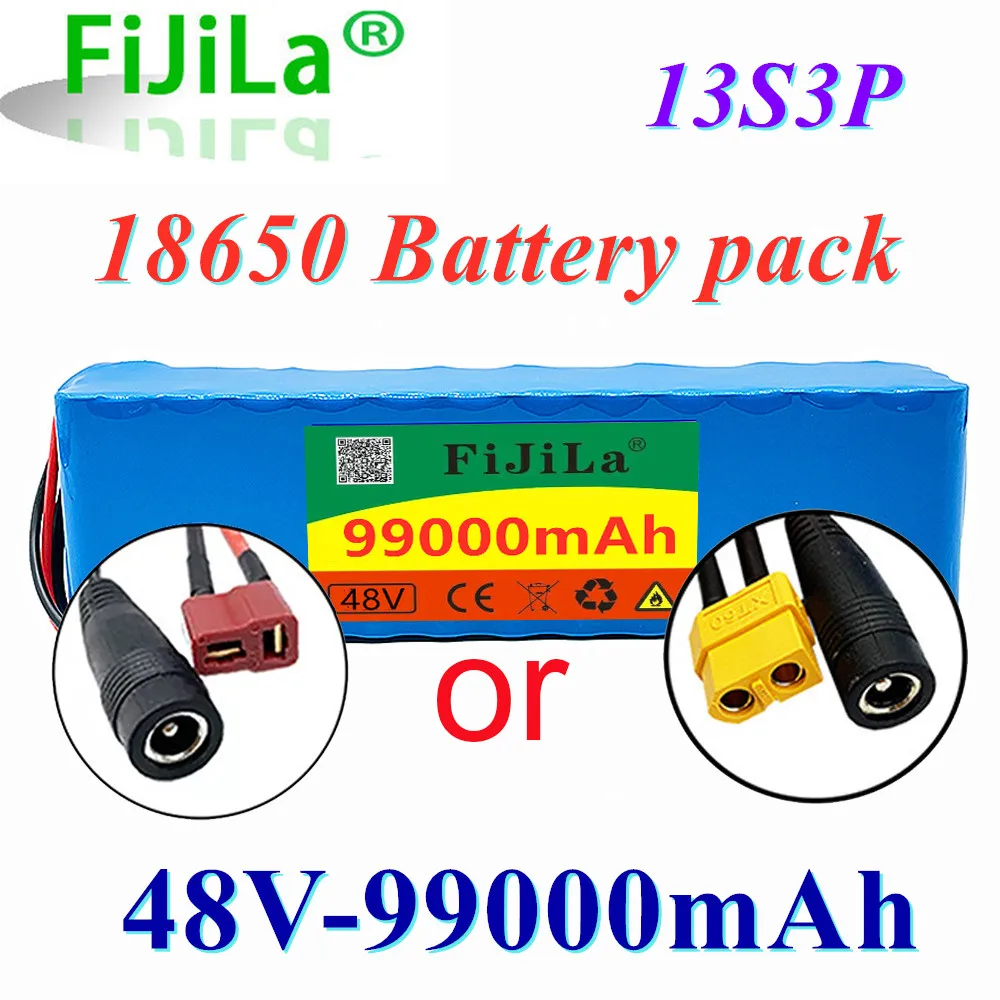 13S3P 48V 99Ah 1000W 99000mAh комплект литий-ионный батарей, электрический велосипед, скутер с BMS
13S3P 48V 99Ah 1000W 99000mAh комплект литий-ионный батарей, электрический велосипед, скутер с BMS