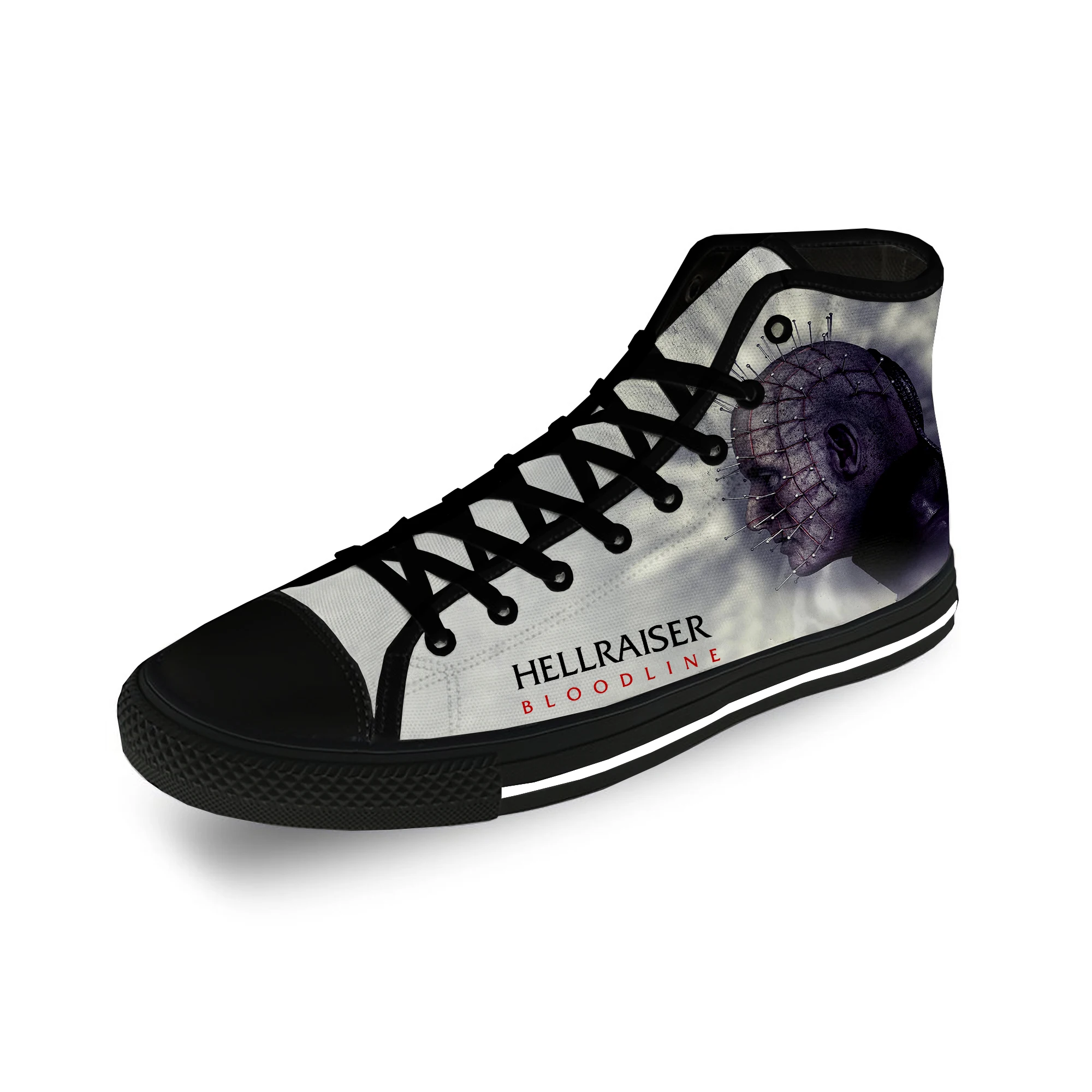 Hellraiser Movie Pinhead Horror Casual Cloth Fashion 3D Print High Top Canvas Shoes Men Women Lightweight Breathable Sneakers
Hellraiser Movie Pinhead Horror Casual Cloth Fashion 3D Print High Top Canvas Shoes Men Women Lightweight Breathable Sneakers
