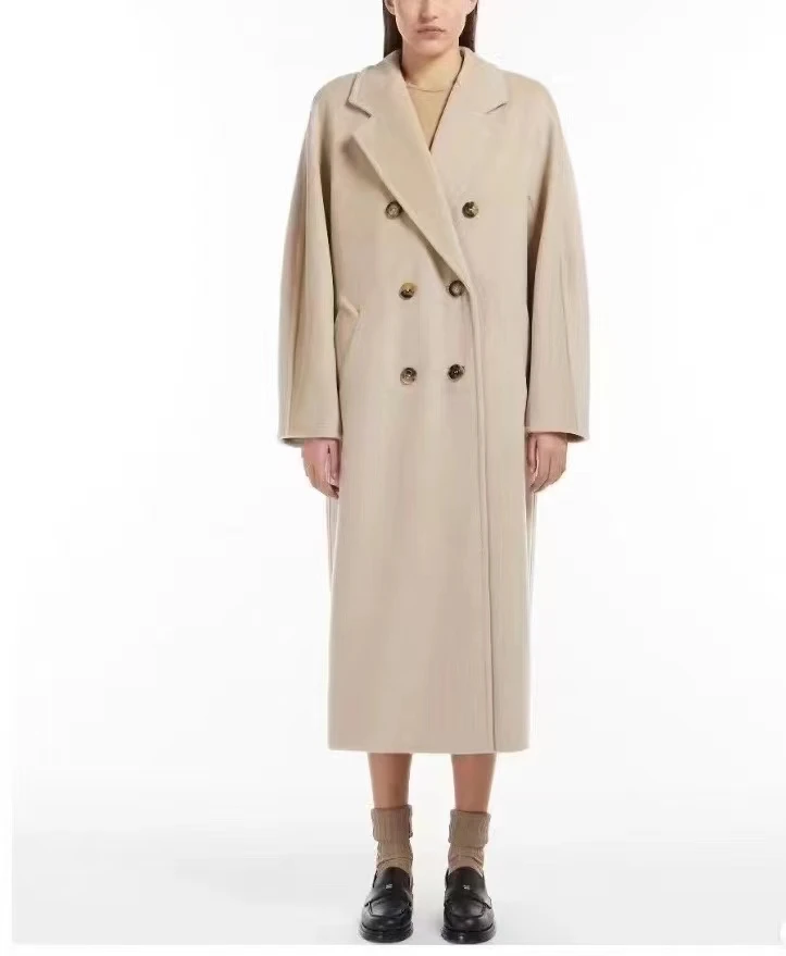 Original Design Autumn Winter Fashion Double Breasted Casual Wool Coat 2022 Top Quality for Women Daily All-match Clothes
Original Design Autumn Winter Fashion Double Breasted Casual Wool Coat 2022 Top Quality for Women Daily All-match Clothes