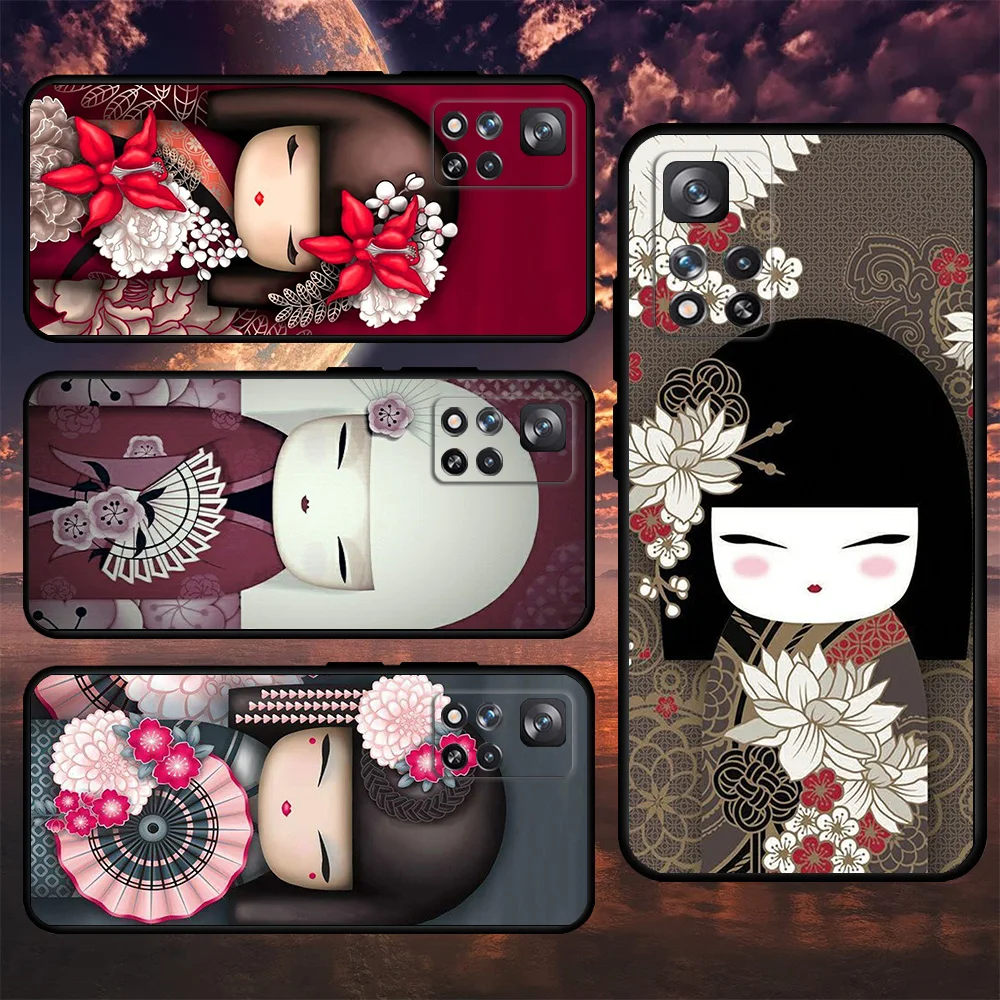 Japanese Doll Fashion Bumper Case For Xiaomi Redmi Note 11 10 12 Pro 9 8 10C K40 9C 9A 7 Silicone Soft Phone Cover
Japanese Doll Fashion Bumper Case For Xiaomi Redmi Note 11 10 12 Pro 9 8 10C K40 9C 9A 7 Silicone Soft Phone Cover