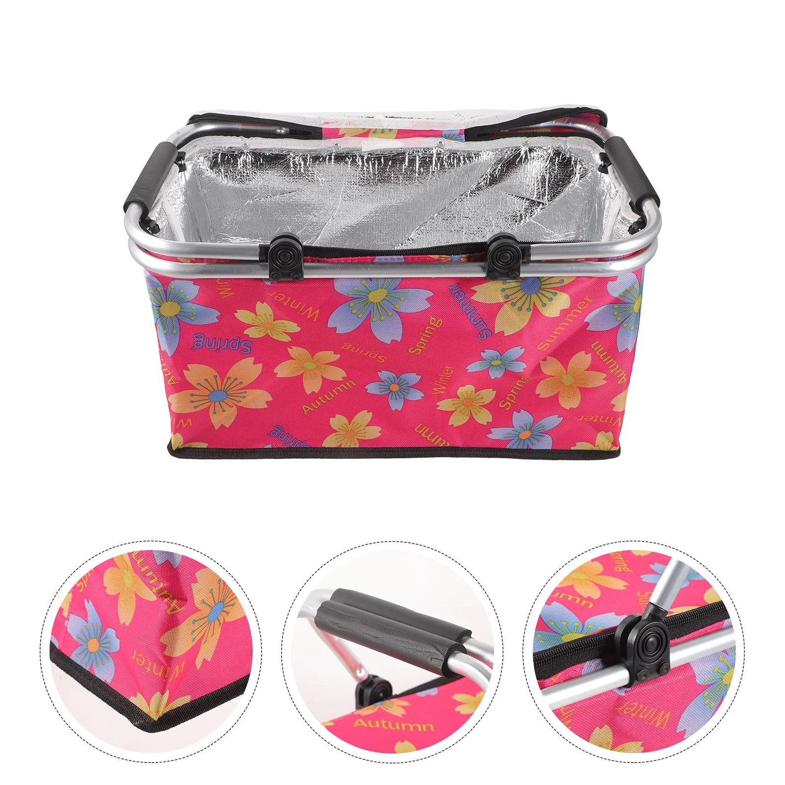 Комплект для охлаждения еды, изолированная сумка для пикника, сумка для ланча, ткань для еды, большая емкость, корзины, охладитель
Комплект для охлаждения еды, изолированная сумка для пикника, сумка для ланча, ткань для еды, большая емкость, корзины, охладитель