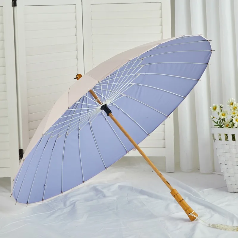 Ретро китайский зонт с деревянной ручкой
Ретро китайский зонт с деревянной ручкой