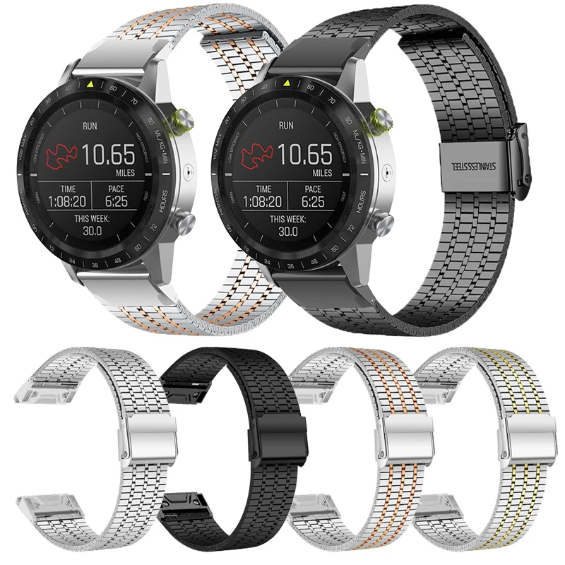Stainless Steel Watch Strap For Garmin Fenix 7 7X 6 6X Pro 5 5X GPS Plus Quick Fit Metal Bracelets Forerunner 945 935 Wristband
Stainless Steel Watch Strap For Garmin Fenix 7 7X 6 6X Pro 5 5X GPS Plus Quick Fit Metal Bracelets Forerunner 945 935 Wristband
