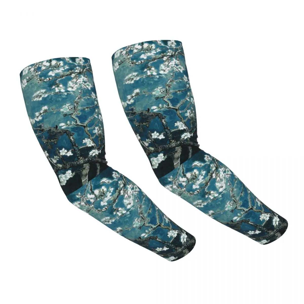 Охлаждающие рукава с цветами миндаля для мужчин и женщин, накидка с рисунком цветов для рыбалки, езды на велосипеде, вождения, татуировок 
Охлаждающие рукава с цветами миндаля для мужчин и женщин, накидка с рисунком цветов для рыбалки, езды на велосипеде, вождения, татуировок