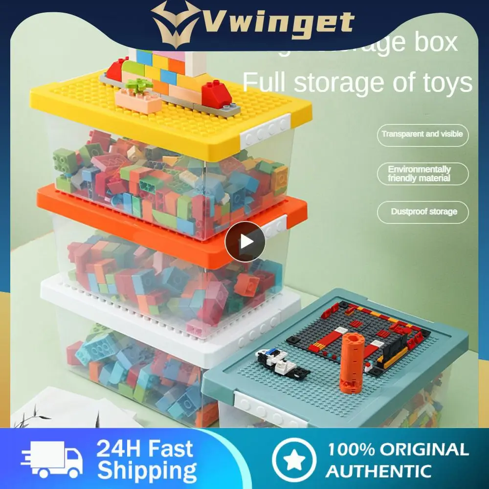 Kids Building Blocks Storage Box Toys Eco-friendly Plastic Desk Organizadores for Building Blocks Toy Organizer 
Kids Building Blocks Storage Box Toys Eco-friendly Plastic Desk Organizadores for Building Blocks Toy Organizer