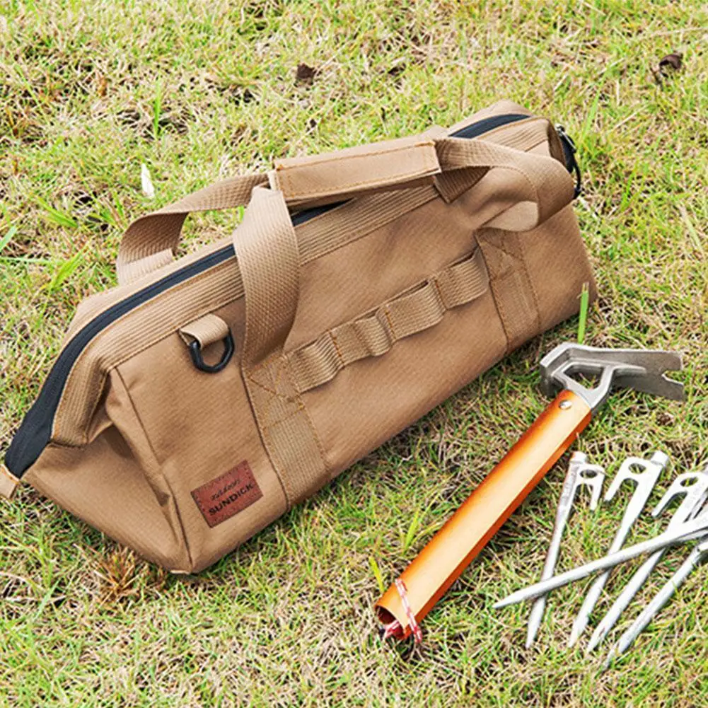 Tool Storage Bag Multiple Purpose Large Capacity Outdoor Finishing Accessories Bags Bag Nails Sundries Tent Storage Camping H3i2
Tool Storage Bag Multiple Purpose Large Capacity Outdoor Finishing Accessories Bags Bag Nails Sundries Tent Storage Camping H3i2