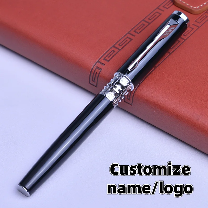 Luxury Metal Ballpoint Pen Sculpture Pattern Roller Pen Office Stationary 0.7mm Business Writing Customized Name Text Logo Gift
Luxury Metal Ballpoint Pen Sculpture Pattern Roller Pen Office Stationary 0.7mm Business Writing Customized Name Text Logo Gift
