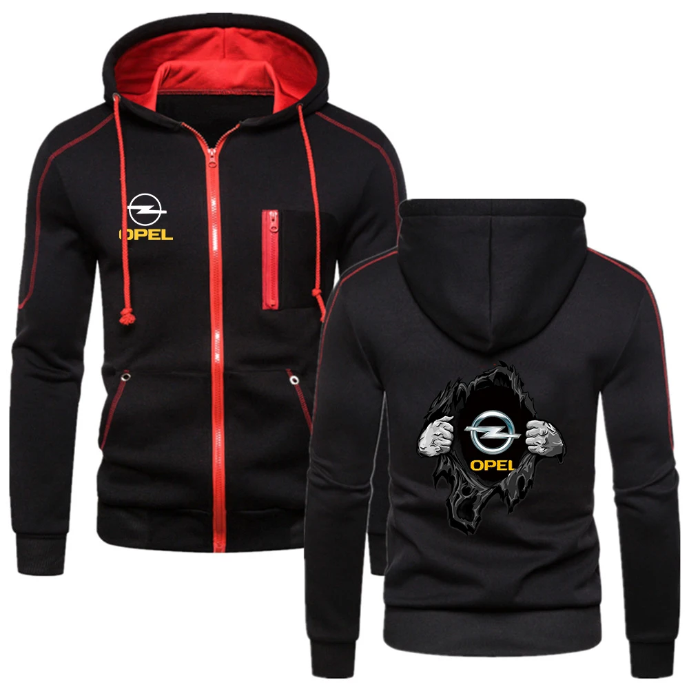 2022 Men OPEL Logo Zipper Hoodies Fitness Sweatshirts Long sleeve Sportswear Casual Coats
2022 Men OPEL Logo Zipper Hoodies Fitness Sweatshirts Long sleeve Sportswear Casual Coats