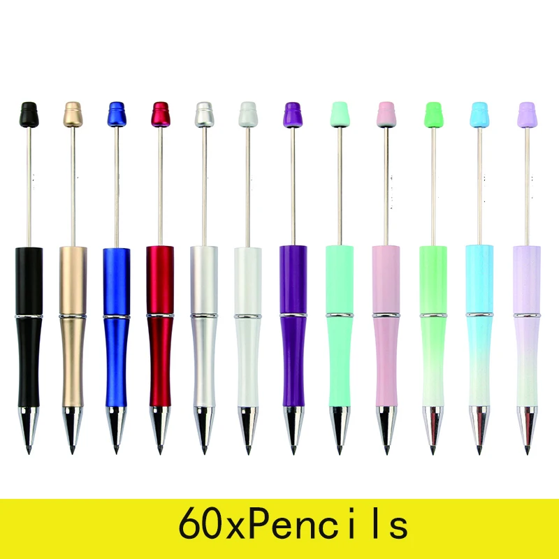 

Ручки-карандаши для рисования с бусинами, без чернил, 60 шт.