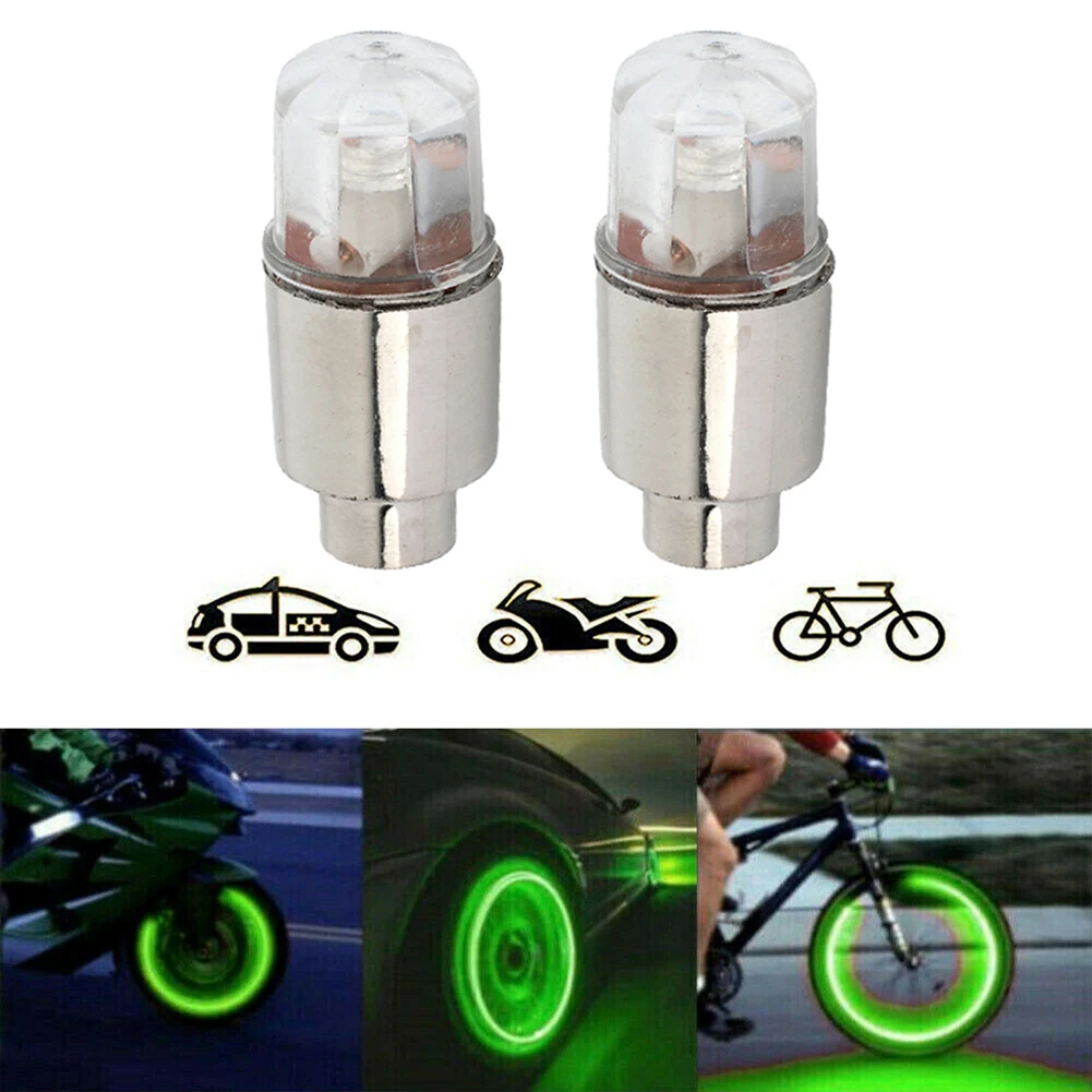 2PCS Car Wheel Lights Tire Tyre Air Valve Stem Lightweight Alloy LED Light Covers Bike Car Motorcycle Accessories
2PCS Car Wheel Lights Tire Tyre Air Valve Stem Lightweight Alloy LED Light Covers Bike Car Motorcycle Accessories