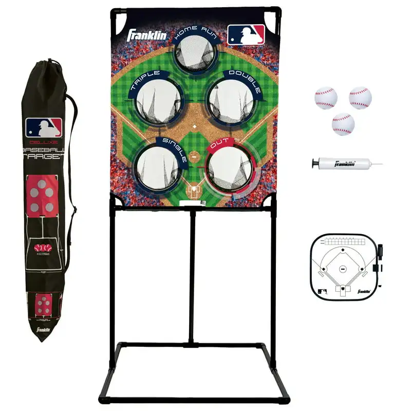 Target Toss - Kids Baseball Throwing Target + Balls Set - Baseball + Toy Set for Kids 
Target Toss - Kids Baseball Throwing Target + Balls Set - Baseball + Toy Set for Kids