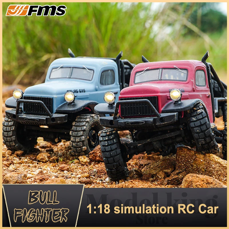 Модель 6-колесного автомобиля FMS 1/18 Bullfighter, модель автомобиля, украшение, электрический внедорожник с аккумулятором, игрушечный автомобиль с дистанционным управлением
Модель 6-колесного автомобиля FMS 1/18 Bullfighter, модель автомобиля, украшение, электрический внедорожник с аккумулятором, игрушечный автомобиль с дистанционным управлением