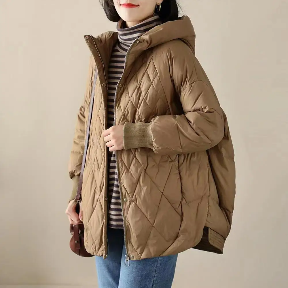 2022 Fashion New Autumn Winter Jackets Women White Duck Down Coats Female Hooded Warm Down Overcoats for Female A14
2022 Fashion New Autumn Winter Jackets Women White Duck Down Coats Female Hooded Warm Down Overcoats for Female A14