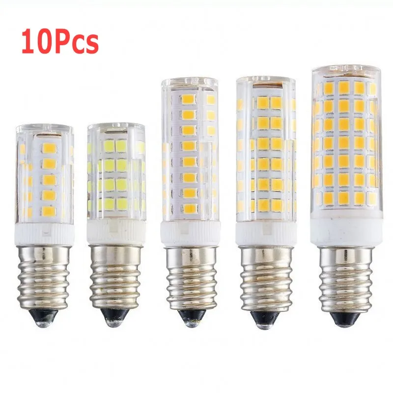 

10pcs/lot LED Bulb 5W 7W 9W 12W G4 G9 E14 LED Lamp AC 220V LED Corn Bulb SMD2835 360 Beam Angle Replace Halogen Chandelier Light