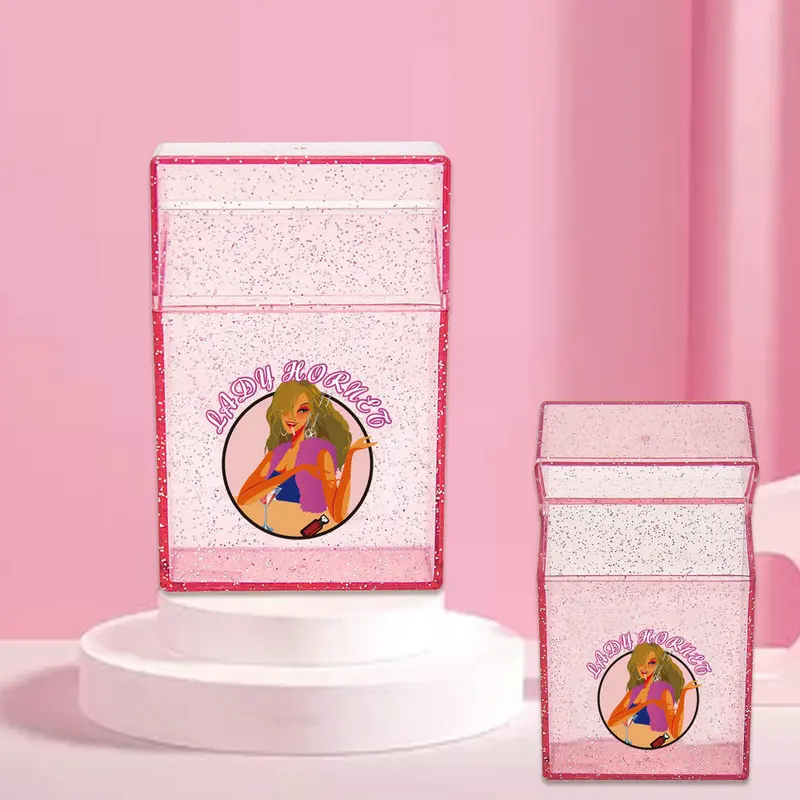 Pink Women Cigar Cigarette Case Tobacco Case Pocket Box Storage Container Cigarette Accessories
Pink Women Cigar Cigarette Case Tobacco Case Pocket Box Storage Container Cigarette Accessories