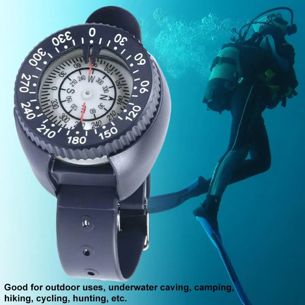 Wrist Watch Style Waterproof Diving Compass Swimming Water Sport Navigation Tool
Wrist Watch Style Waterproof Diving Compass Swimming Water Sport Navigation Tool