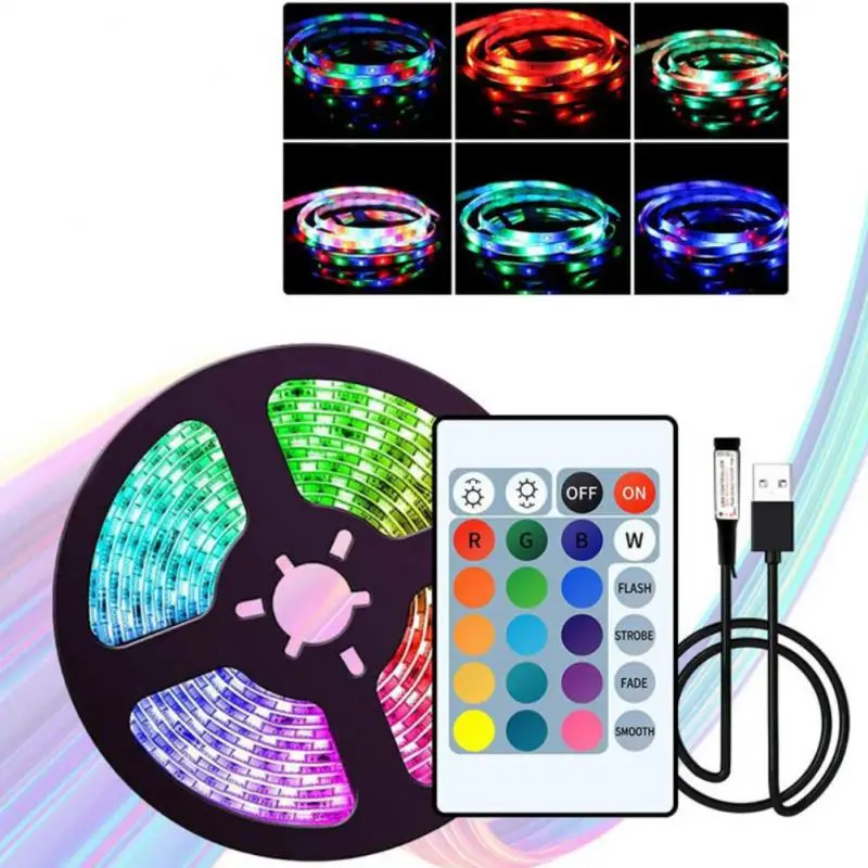 1-2M Bluetooth LED Strip 2835 IP20 RGB Strip LED Light Flexible Ribbon Stripe DC 12V RGB Diode Tape IR Controller Adapter
1-2M Bluetooth LED Strip 2835 IP20 RGB Strip LED Light Flexible Ribbon Stripe DC 12V RGB Diode Tape IR Controller Adapter