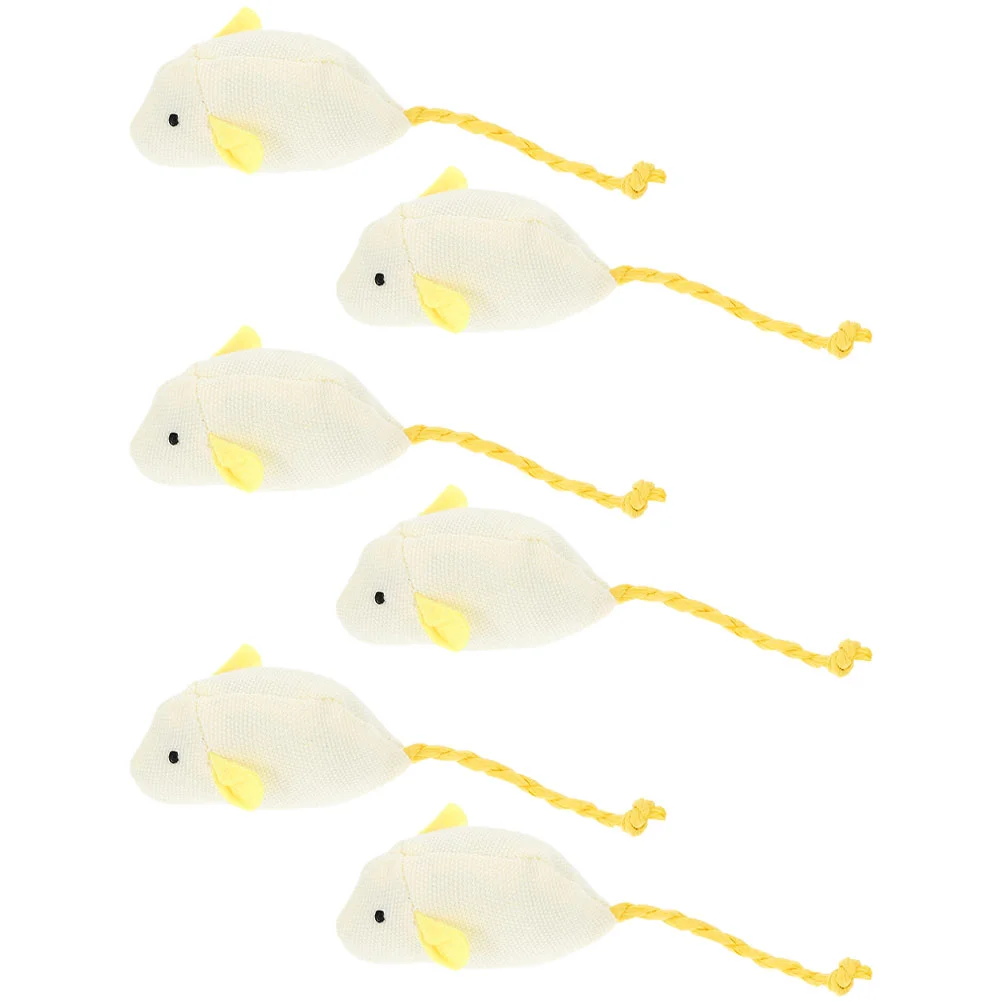 6 Pcs Cat Toy Mice Toys Household Shape Kitten Mouse For Indoor Cats Interesting Treat
6 Pcs Cat Toy Mice Toys Household Shape Kitten Mouse For Indoor Cats Interesting Treat