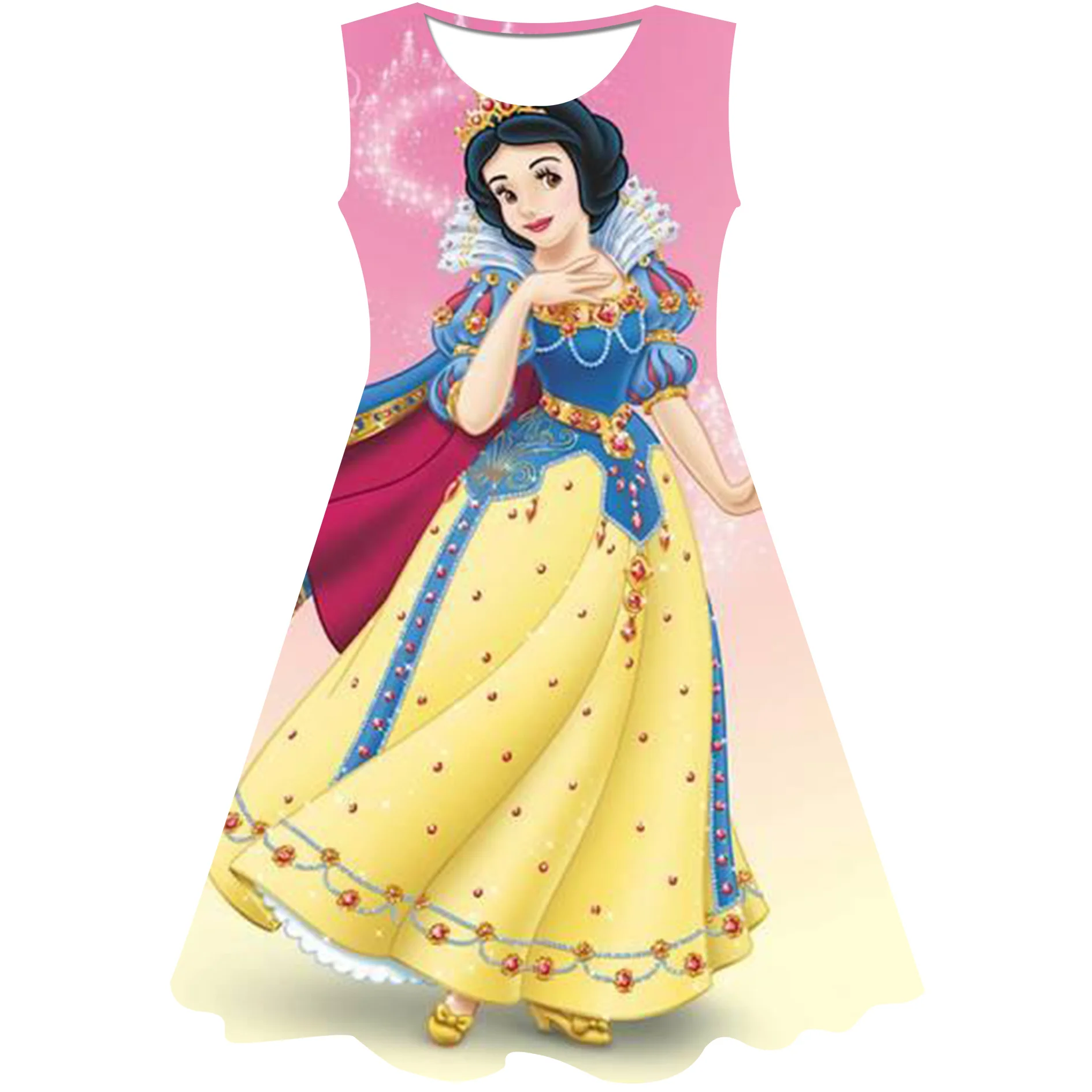 Snow White Cute Girls Dress New Summer Girls Dresses Fancy Flower Princess Dress Baby Girl Dress Disney Series Casual Wear 1-10Y
Snow White Cute Girls Dress New Summer Girls Dresses Fancy Flower Princess Dress Baby Girl Dress Disney Series Casual Wear 1-10Y